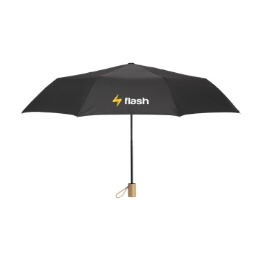 Logo trade promotional item photo of: Mini Umbrella RCS RPET foldable umbrella 21 inch