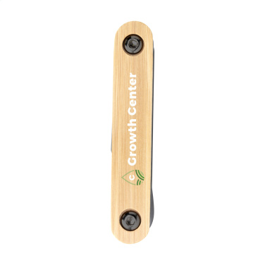 Logotrade advertising product picture of: Bamboo Black Tool multi tool