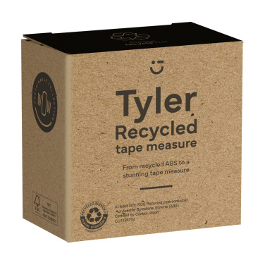 Logo trade promotional giveaways picture of: Tyler RCS Recycled 3 meter tape measure