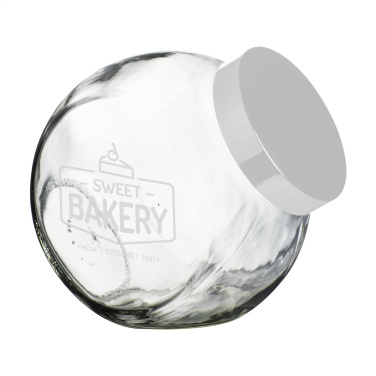 Logo trade promotional giveaways image of: CandyStore 2 L candy jar