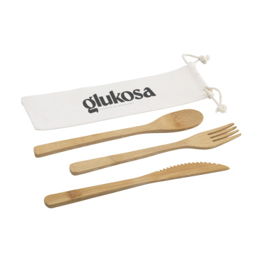 Logotrade advertising product picture of: Bambu Cutlery Set