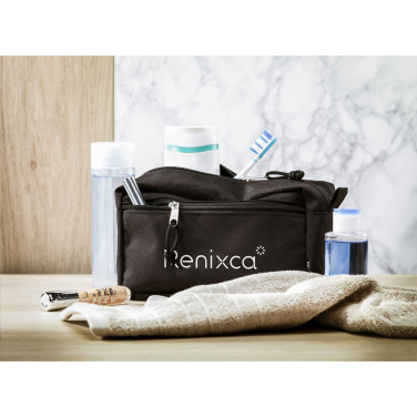 Logo trade promotional giveaways image of: Stacey GRS RPET toiletry bag