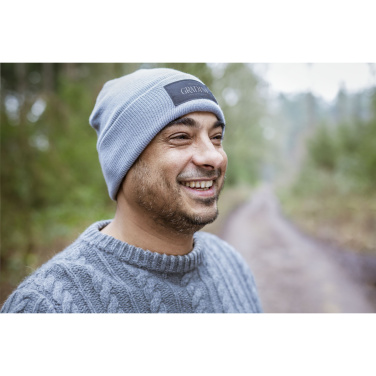 Logo trade advertising products picture of: Stavanger GRS RPET Beanie hat