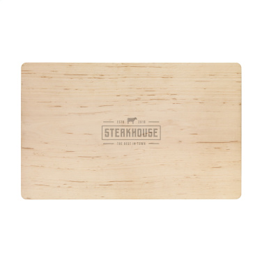 Logo trade business gifts image of: Alder Wood Cutting Board