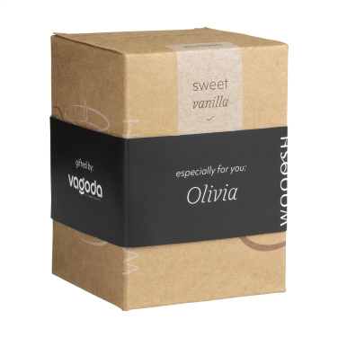 Logo trade business gifts image of: Wooosh Scented Candle Sweet Vanilla