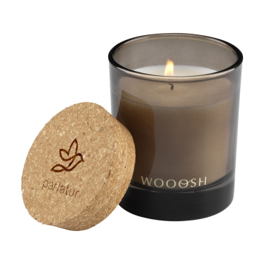 Logo trade promotional merchandise image of: Wooosh Scented Candle Green Herbs