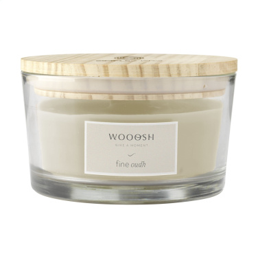 Logo trade business gifts image of: Wooosh Flame Scented Candle Fine Oudh