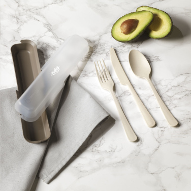 Logo trade promotional items image of: Outdoor 3-piece Cutlery Set