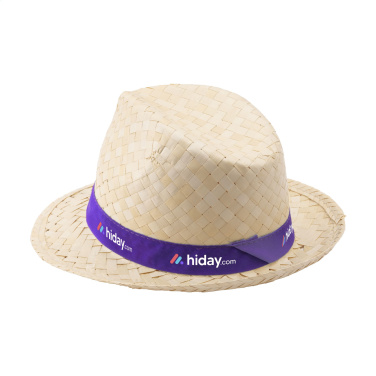 Logo trade promotional giveaway photo of: Toledo Straw Hat