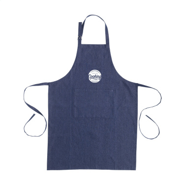 Logo trade promotional products image of: Apron GRS Recycled Denim (220 g/m²)