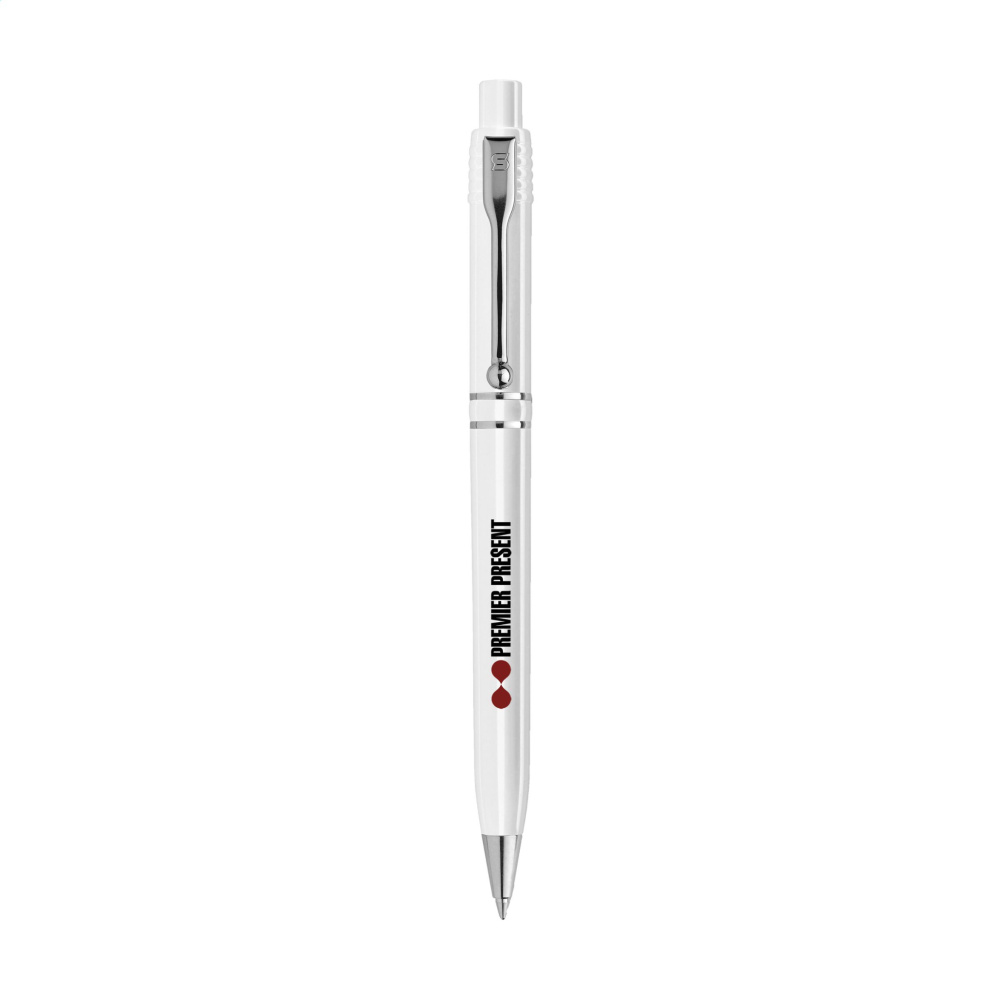 Logo trade promotional gifts picture of: Stilolinea Raja Chrome pen