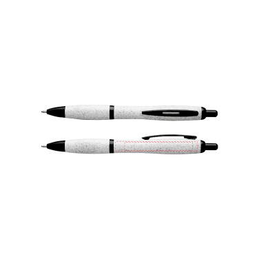 Logotrade corporate gifts photo of: Athos Wheat-Cycled Pen wheat straw pen