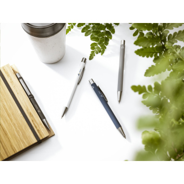 Logo trade promotional items picture of: Brady Soft Touch Recycled Alu pens
