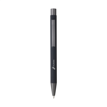 Logotrade promotional items photo of: Brady Soft Touch Recycled Alu pens