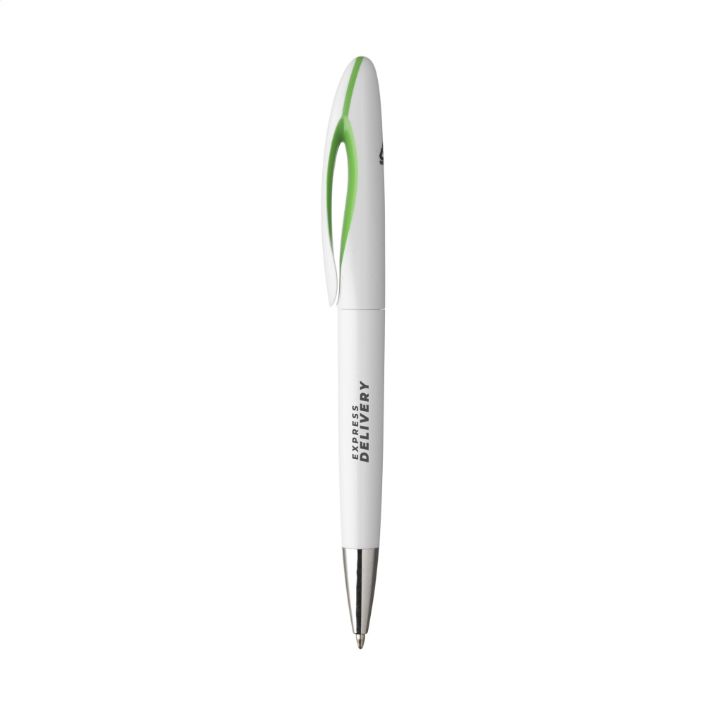 Logo trade advertising products image of: Lunar GRS Recycled Pen