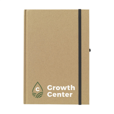 Logo trade promotional giveaways image of: Pocket ECO Paper A5 notebook