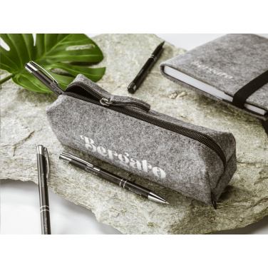 Logo trade promotional merchandise photo of: Pencil Case GRS RPET Felt