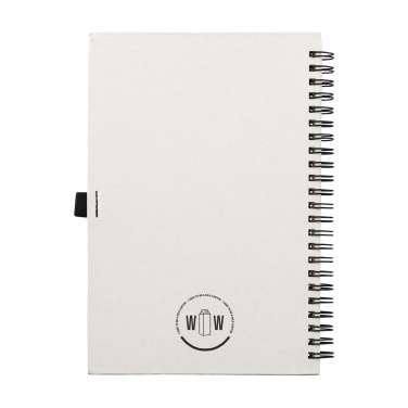 Logotrade promotional giveaway image of: Milk-Carton Wire-O Paper Notebook A5