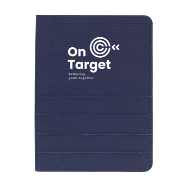 Logo trade corporate gift photo of: Quincy Portfolio RPET A4 document folder