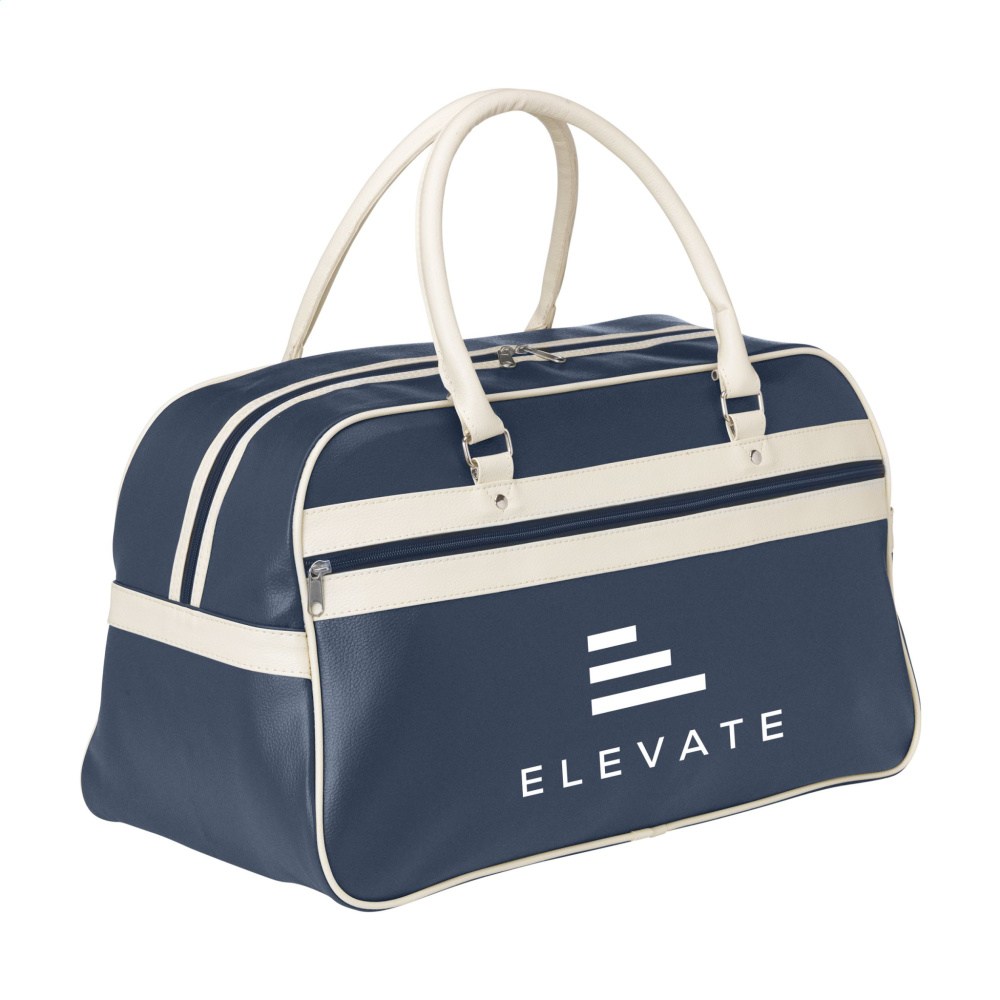 Logo trade business gifts image of: RetroSport sports bag