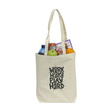 Logo trade promotional merchandise picture of: Canvas ShoppyBag long handles (270 g/m²)