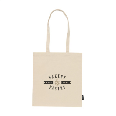 Logotrade promotional merchandise image of: ShoppyBag GRS Recycled Cotton (180 g/m²)