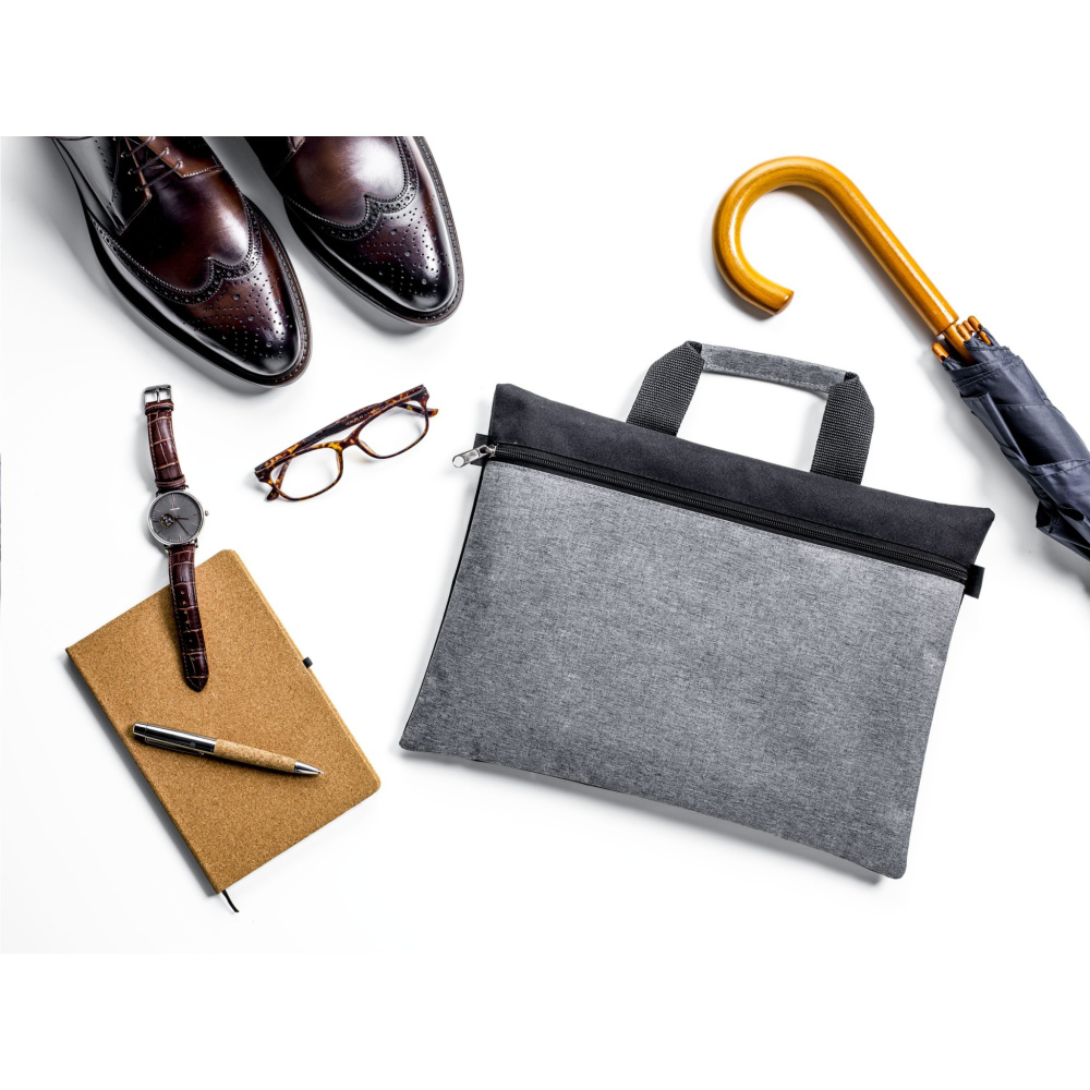 Logo trade business gift photo of: DocuTravel Pro briefcase