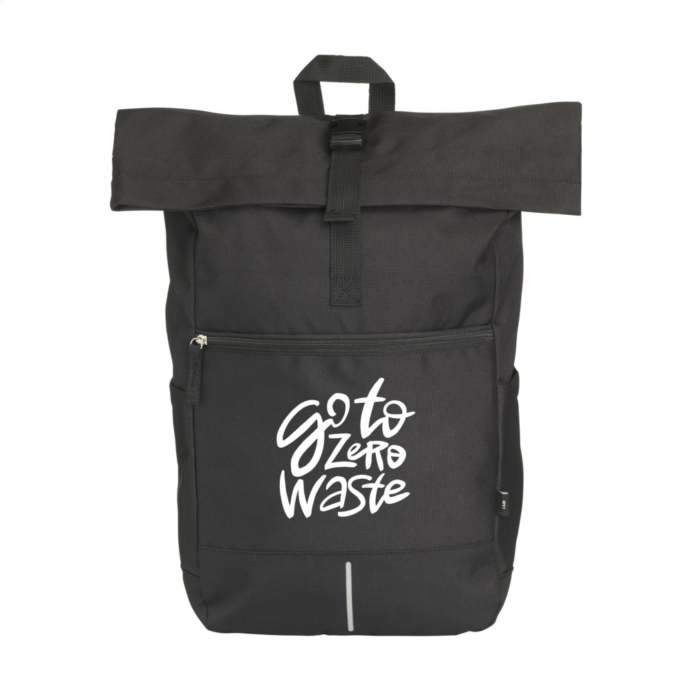 Logo trade advertising products image of: Nolan Recycle RPET backpack