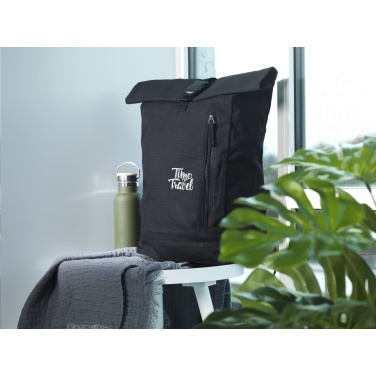 Logo trade promotional merchandise image of: Nolan Canvas backpack