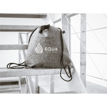 Logo trade promotional items picture of: GRS RPET Felt PromoBag Plus backpack