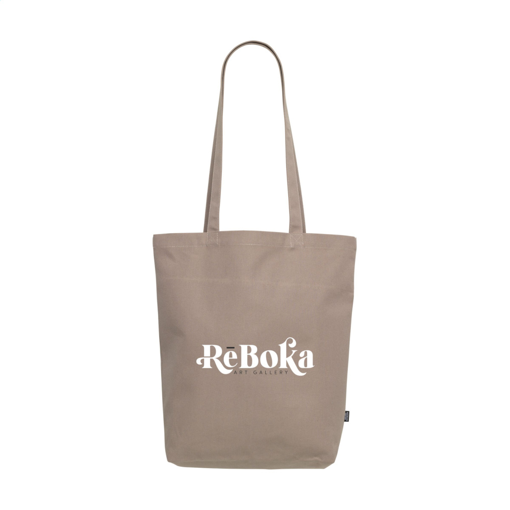 Logotrade corporate gift image of: GRS Recycled Canvas Bag Colour (260 g/m²)