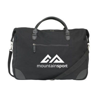 Logo trade business gifts image of: Denver Duffle Recycled Canvas travelling bag