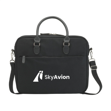 Logo trade corporate gifts picture of: Denver Recycled Canvas 15.6-inch laptop bag