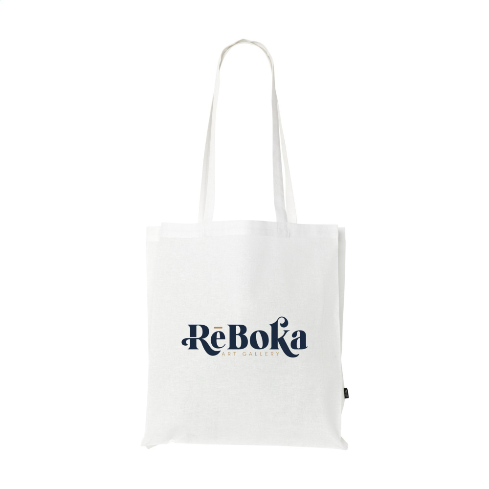 Logo trade corporate gifts picture of: Colour Square Bag GRS Recycled Cotton (150 g/m²)