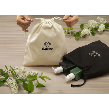 Logotrade promotional giveaways photo of: Gift Pouch GRS Recycled Cotton (150 g/m²) M