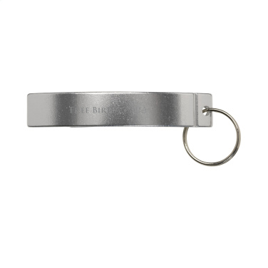 Logotrade promotional items photo of: Alu Opener keyring