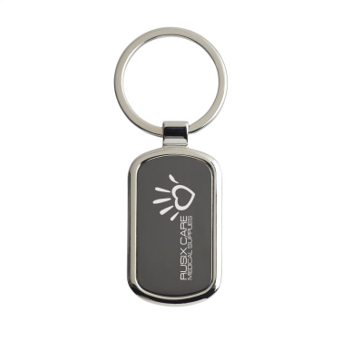Logo trade corporate gift photo of: KeyTag Rectangular keyring