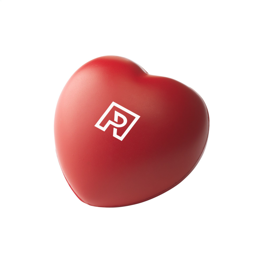 Logo trade corporate gifts picture of: Anti Stress Heart stress ball