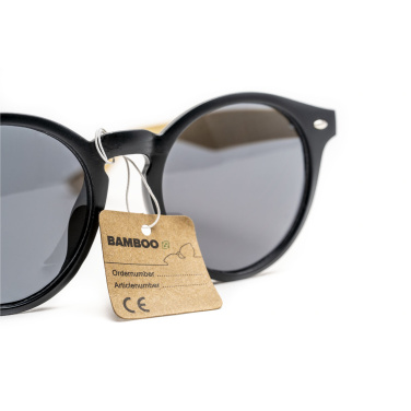 Logo trade advertising products image of: Laguna Bamboo sunglasses