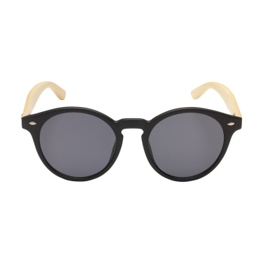Logo trade promotional products image of: Laguna Bamboo sunglasses