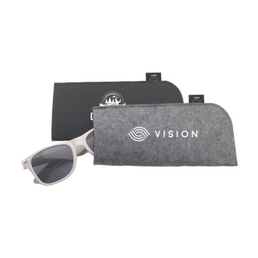 Logo trade promotional giveaways picture of: Feltro GRS RPET Pouch for glasses