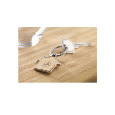 Logotrade advertising product image of: Casa bamboo keyring