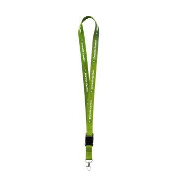 Logotrade advertising products photo of: Lanyard Sublimation Buckle keycord 25 mm
