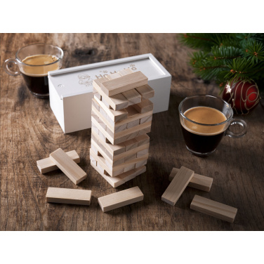 Logotrade corporate gift picture of: Tower Game Deluxe X-Mas