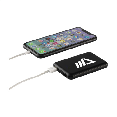 Logo trade promotional items image of: PocketPower 5000 RCS Recycled Powerbank
