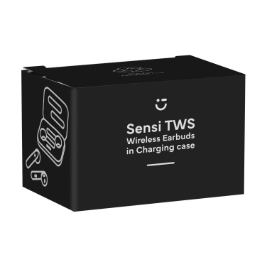 Logotrade promotional giveaways photo of: Sensi TWS Wireless Earbuds in Charging Case
