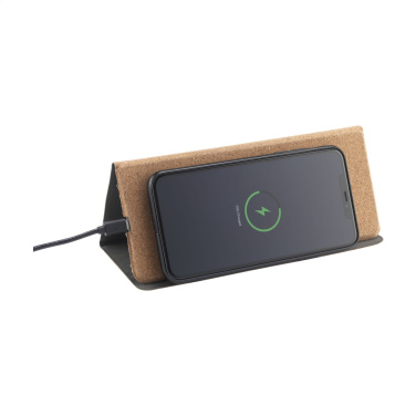 Logotrade promotional gifts photo of: Cork Wireless Charging Mousepad