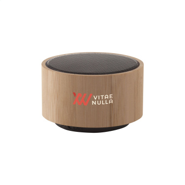Logotrade promotional product picture of: Wave Bamboo Wireless Speaker