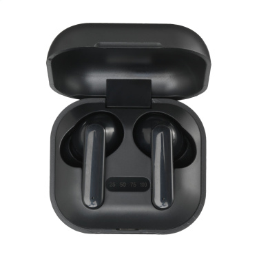 Logotrade promotional giveaway image of: Aron TWS Wireless Earbuds in Charging Case