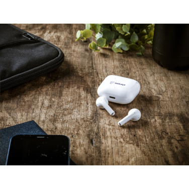 Logo trade promotional gifts image of: Olaf RCS TWS Wireless Earbuds